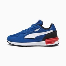 Puma Kids Graviton AC Trainers Sneakers-Blue White-6C