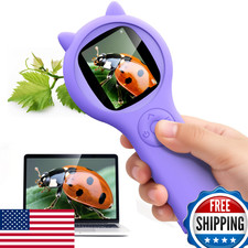Kids Mini Pocket Handheld Microscope - STEM Educational Toy for Toddlers, 5-12