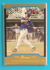 2004 Bowman Gold Rookie #306 Vito Chiaravalloti Toronto Blue Jays Baseball Card 