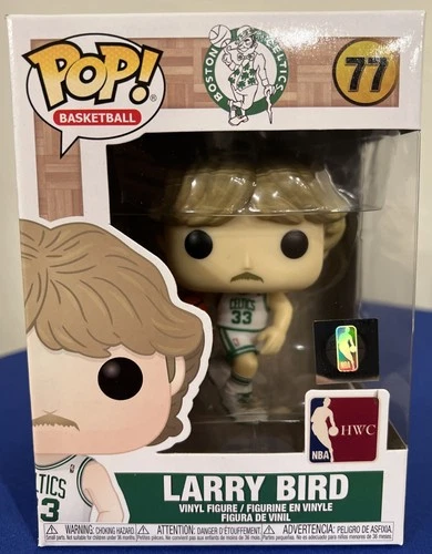 Funko Pop! Basketball NBA Hardwood Classics Boston Celtics LARRY BIRD #77