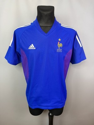FRANCE 2002 2004 ZIDANE HOME SHIRT FOOTBALL SOCCER JERSEY ADIDAS