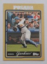2005 Topps - Jorge Posada #451 Gold / 2005 - New York Yankees