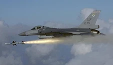 Lockheed Martin F-16 Fighting Falcon 21st Fighter Squadron Mahogany Model 1/48