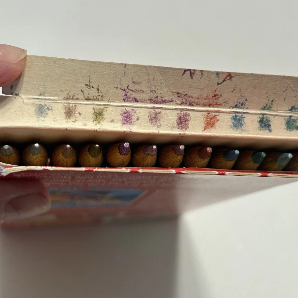 12 Lápices Faber-Castell Colores Metálicos De Colección 2000 Nuevo Antiguo Stock Brasil Foto 4 de 4