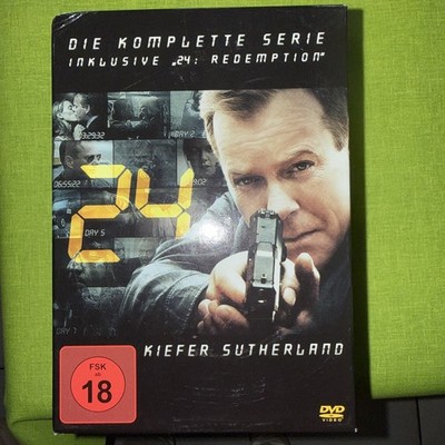  24 - Die komplette Serie (inkl. 24: Redemption) 49 DVDs SUPER ZUSTAND ￼