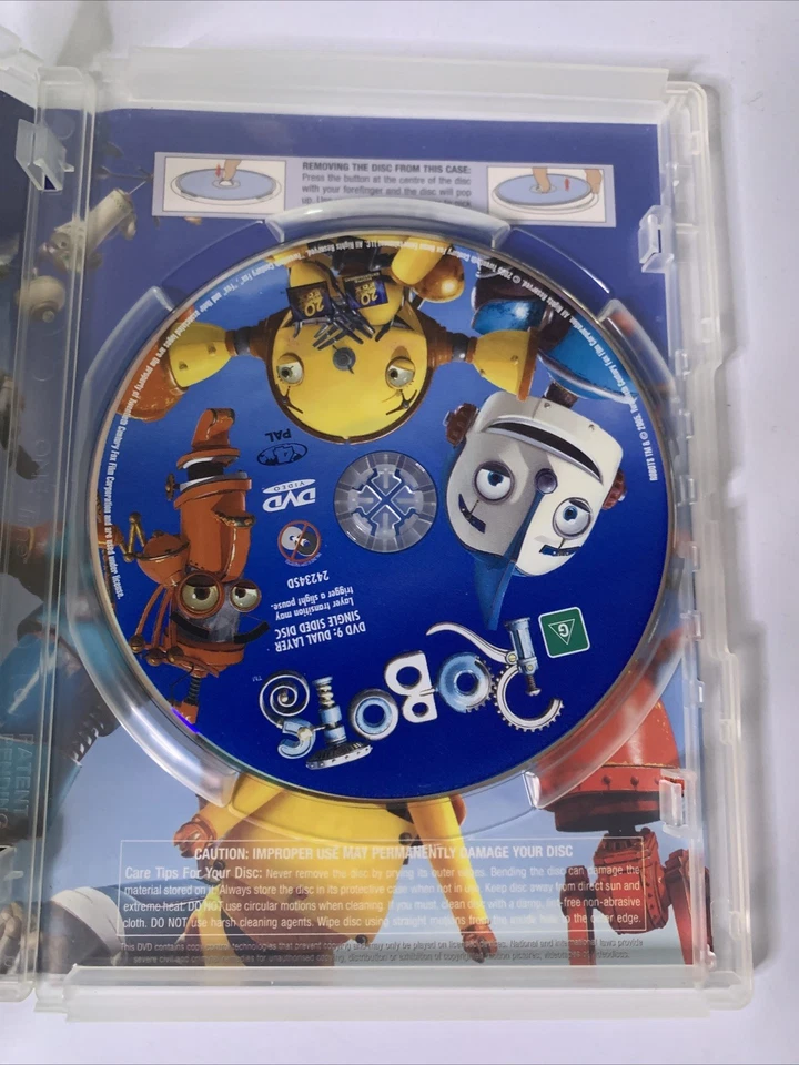 Robots (DVD, 2005) Drew Carey, Ewan McGregor, Robin Williams Animation Region 4 - Image 3 of 3