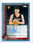 2025-26 Topps Chrome Yang Hansen Rookie Autographs #TCAR-YH Auto