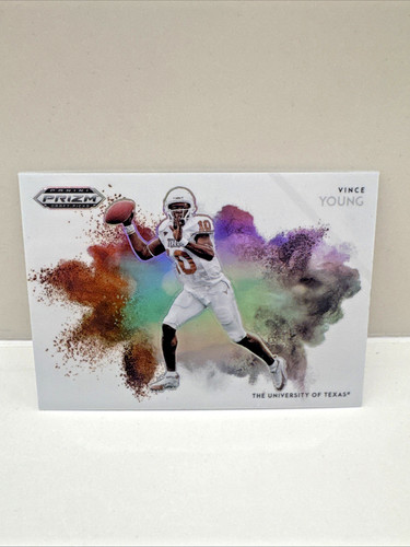 Vince Young #CB-12 2023 Panini Prizm Draft Picks Color Blast card