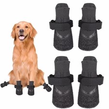 4Pcs Outdoor Dog Paw Protector Waterproof Pet Socks Shoes Anti-dirty Dog Shoes