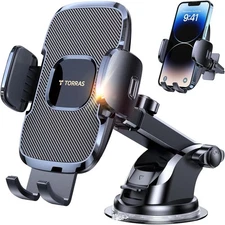 TORRAS Ultra-Durable Phone Holder for Your Car [96+LBS Strongest Suction]