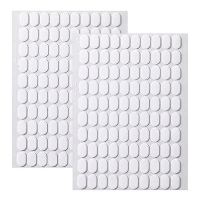 200 PCS Double Sided Nail Tape, Clear Glue Stickers, Press on Adhesive Tabs f...