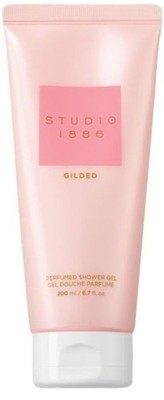 Studio 1886 Gilded Shower Gel Rhubarb Violet Leaves Black Currant 200ml 6.7oz