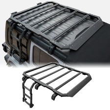 Aluminum Roof Rack+ Rear Window Side Ladder F...