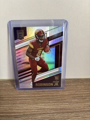 2022 Panini Donruss Elite #112 Brian Robinson Jr. Rookie RC /999 
