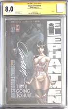 ELEPHANTMEN #30 CGC 8.0 Signed J. Scott Campbell