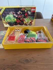 LEGO Space M-TRON 6989 Mega Core Magnetizer Box, Instruction Manual Plastic Inlay 1990
