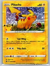 Pikachu SWSH039 Holo Sword & Shield Promo DMG on eBay