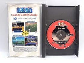 Lot of 6 SEGA SATURN Games - Hockey, Basketball, Football, Baseball, Golf