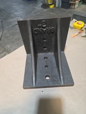 Machinists Steel Angle Plate 8" X 8" X 8" X 1"