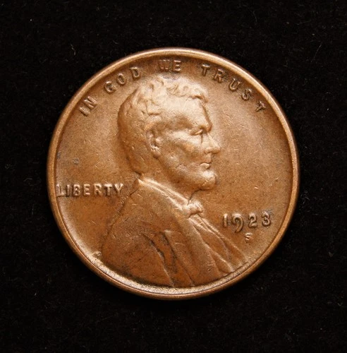 1923-S  Lincoln Wheat Cent  VF+