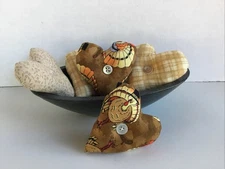 Set of 6 Thanksgiving  Bowl Fillers Hearts Cupboard Tucks ornies basket fillers