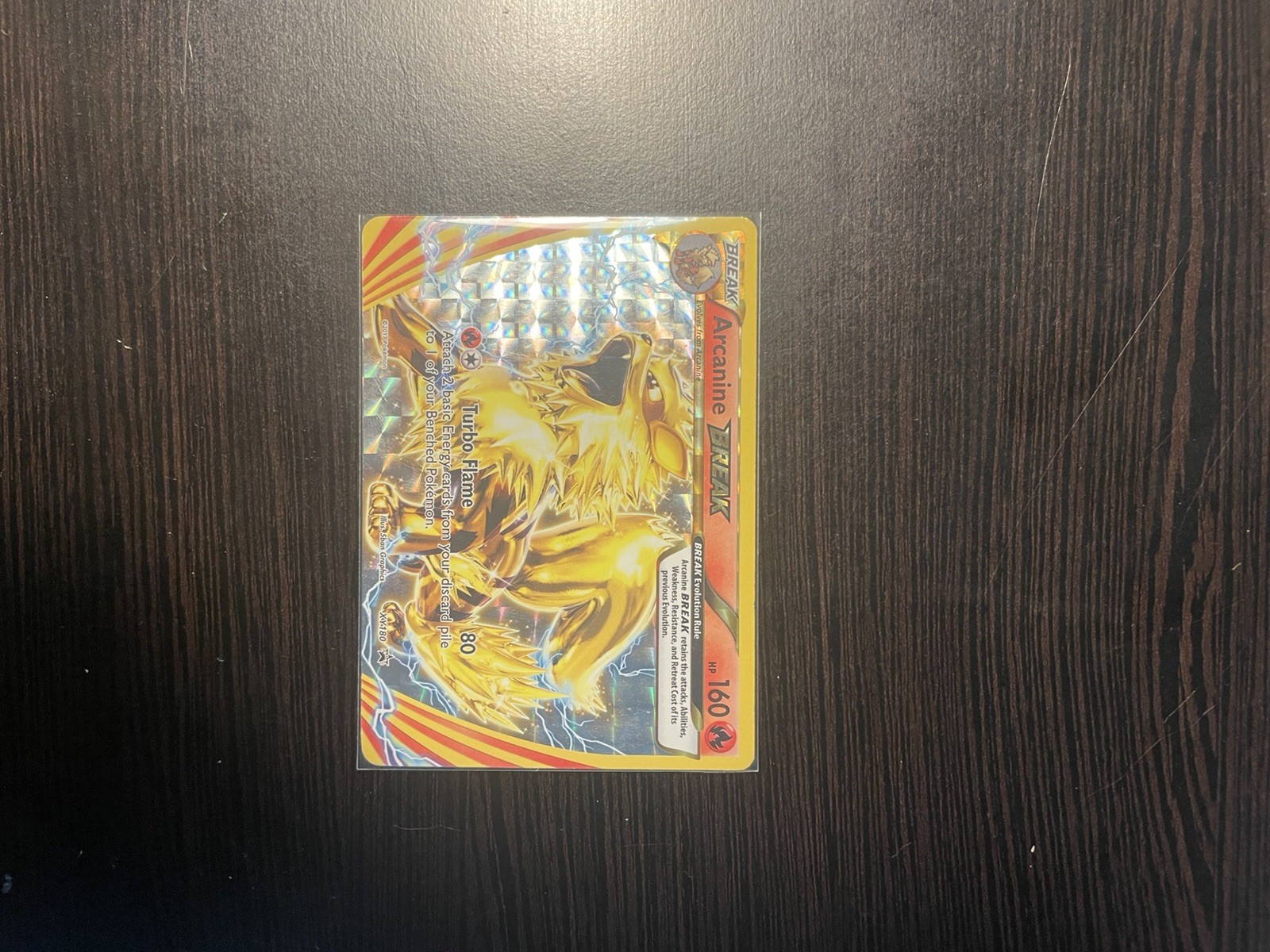Pokemon TCG Arcanine BREAK - XY180 XY Promos #XY180 (2014) Promo Holo *NM