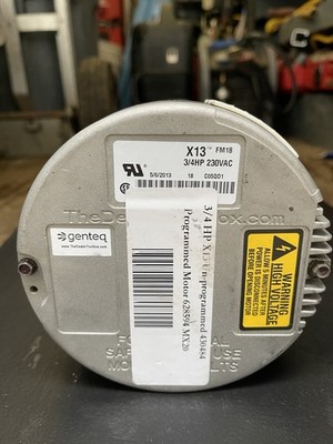 GE GENTEQ X13 ECM MODULE BLOWER MOTOR 3/4HP 208-230V 1050RPM 5SME39NXL014