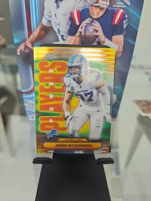 2025 Topps Chrome Football Power Players #PP-38 Aidan Hutchinson