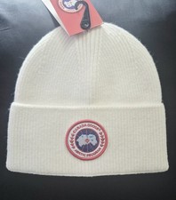 Men's designer Canada Goose Beanie White Hat Cap