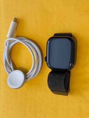 Apple Watch S11 GPS + LTE 46MM Slate Titanium Case Slate Milanese Loop UNACTIVE