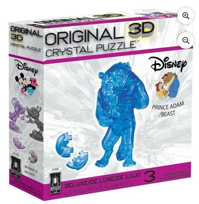 BePuzzled Deluxe 3D Crystal Jigsaw Puzzle - Prince Adam Disney Beauty & The B...