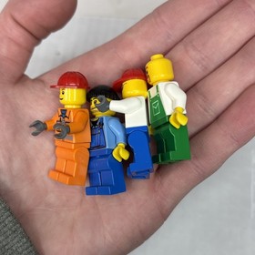 Lego Minifigure B0AT011 OVR030 OVR027 CTY0031 Lot of 4 for 7994 CITY HARBOR Rare