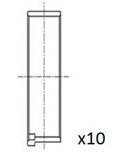 FAI BB2075-STD CONNECTING ROD BEARING