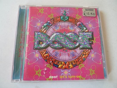 DOOF Let's Turn On CD TIP CD 10 RARE Tecchno Goa Psy Trance