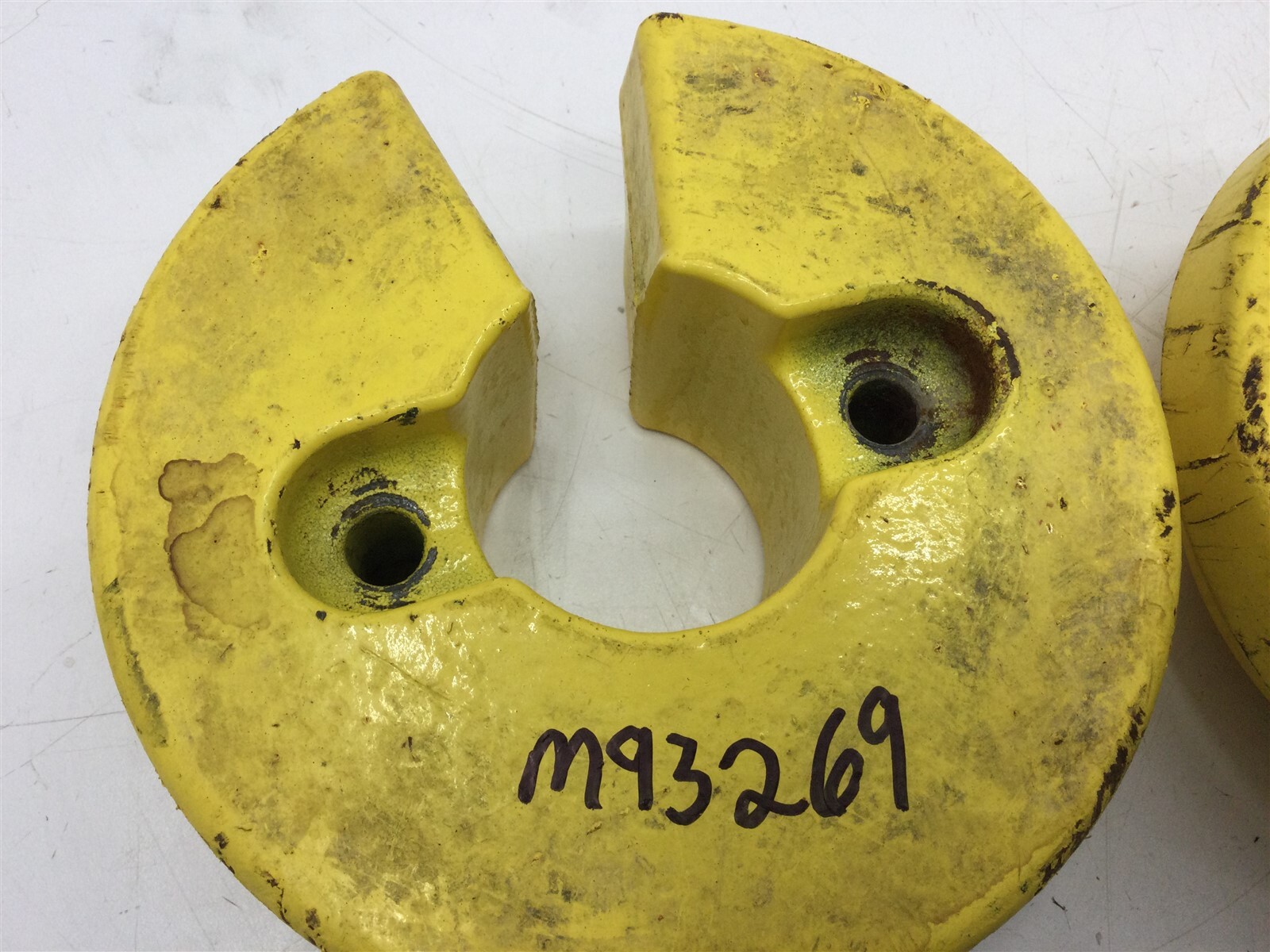 JOHN DEERE WHEEL WEIGHT SET F510 F525 M93269 eBay