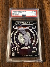 2020 Donruss Optic Mythical Aaron Judge PSA 10 #M14 Card J