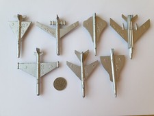Soviet Tin Toy 7 Planes Interceptors YK-25 M-50 IL-62 SU-11 TU-24 SU7 TU144 USSR