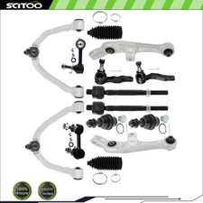 14Pcs For 03-07 INFINITI G35 Front Control Arm Ball Joint Tie Rod End Sway Bar