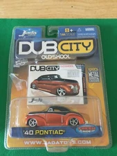 JADA DUB CITY OLD SKOOL 40 PONTIAC COUPE STREET ROD 1:64 B353