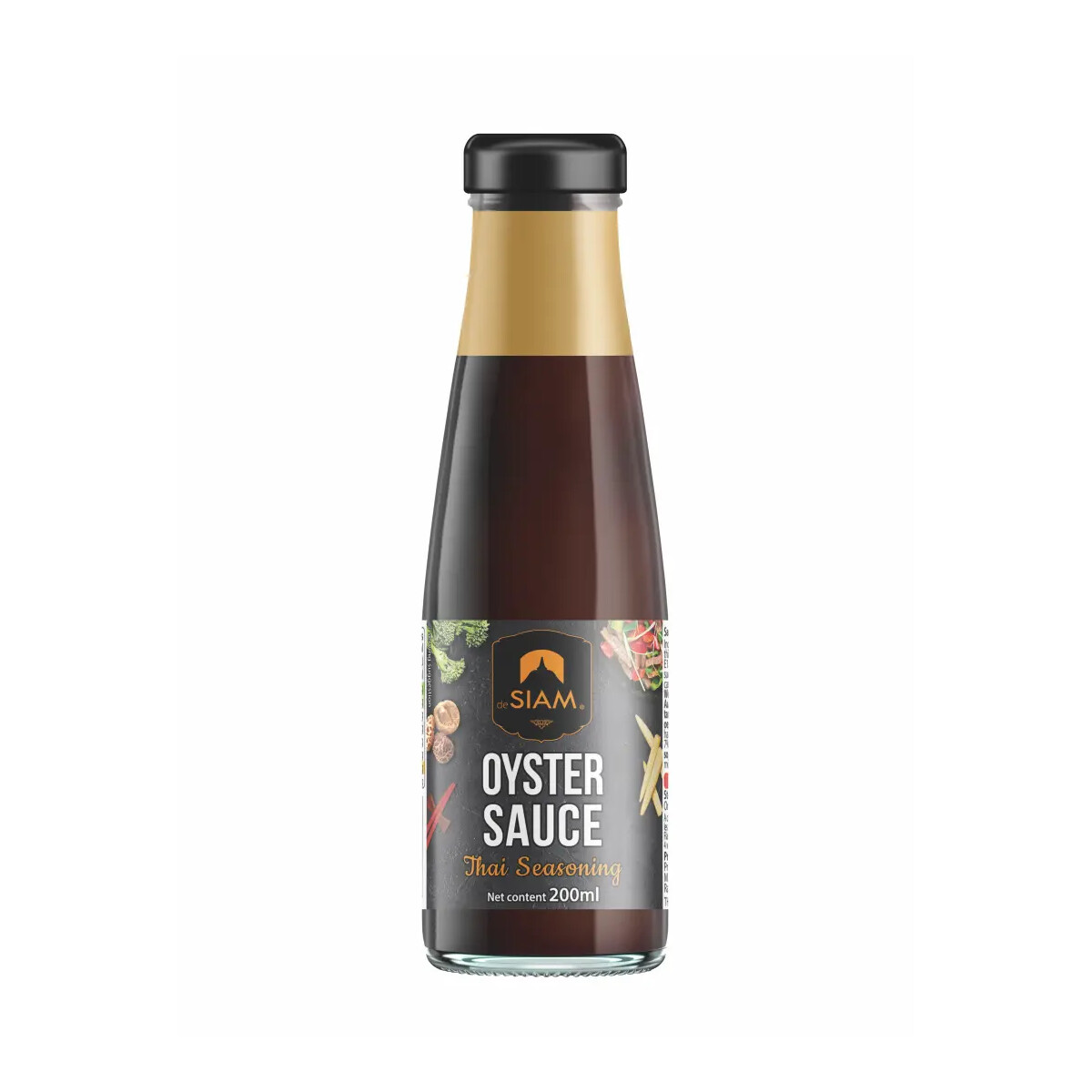 Desiam Oyster Sauce Con Aromático Dulce Aroma Y Salsa de Soja 200ml