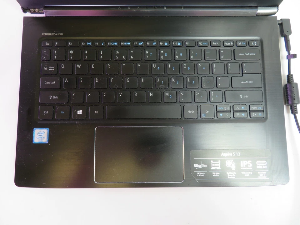 ACER ASPIRE S13, i7-6500U, 8GB RAM, 512GB SSD, RETROILUMINADO, WIN 10 Foto 4 de 4