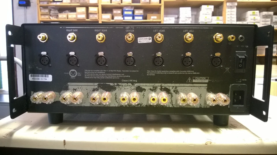 Lexicon RX-7 , 7 Channel Amplifier balanced 7x 300 Watt, used unit, EU Version - Bild 3 von 4