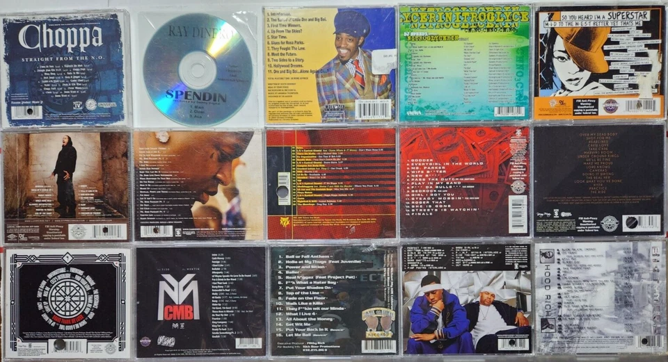 CD LOT RAP R&B POP Drake Young Money Outkast Baby Ludacris Choppa Usual Suspects - Image 2 of 2