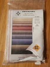 ZWEIGART 25 Count LUGANA WHITE 52 Cotton 48 Rayon 18x21  Cross Stitch Fabric