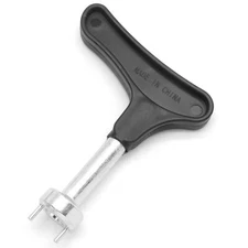 Golf Spike Tool for Spike Shoes Black Golf Shoe Spike Wrench Zinc Alloy Golf ...