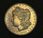 1903 $1 Morgan Silver Dollar - Lavender Toning - UNC Semi Key Date High MS Gem