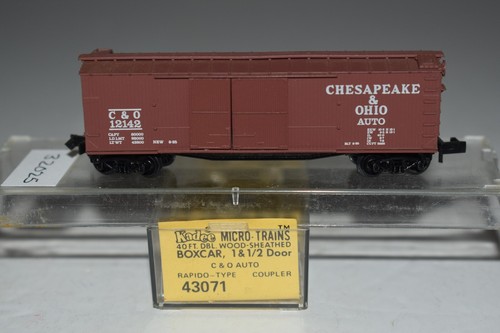 Coche de carga escala N Kadee 43071 Chesapeake y Ohio 1 y 1/2 puerta 12142 C44332 | Zustand: Used