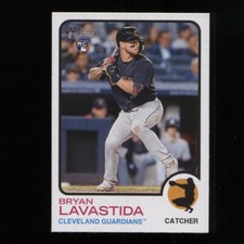 2022 Topps Heritage High Number Bryan Lavastida Base RC #668 Cleveland Guardians