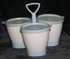 Vintage Tupperware Condiment Dip Sauce Caddy ...