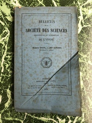 Annuaire Historique Du Département De L'Yonne - 32e Année - 1868 - Bon état